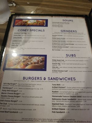 Menu photo 8 Sal's Place Family Restaurant Monroe, MI