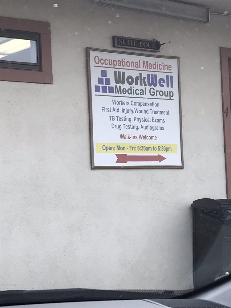 WORKWELL MEDICAL GROUP 901 Sunset Dr, Hollister, California Medical