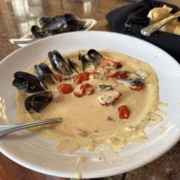 Bleu Cheese Mussels Bleu Cheese Mussels