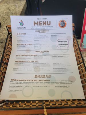Menu photo 1 Gone Juicing NEW PRT RCHY, FL Menu photo 1 Gone Juicing NEW PRT RCHY, FL