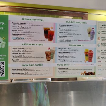 Tastea - Menu - Coffee & Tea Near Me - Alhambra, California