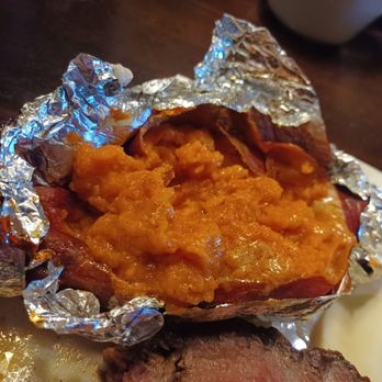 Cattle Baron - Tiny (maybe 3 inches) sweet potato - Steakhouses Near Me - El Paso, Texas