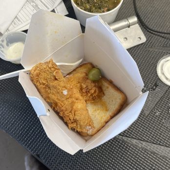 Tumble 22 - Plain no sauce with the nastiest non pickled pickle. Eww - Chicken Shop Near Me - Houston, Texas