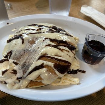 Johnny D's Waffles and Benedicts, Myrtle Beach - Cinnastax pancakes - Breakfast & Brunch Near Me - Myrtle Beach, South Carolina