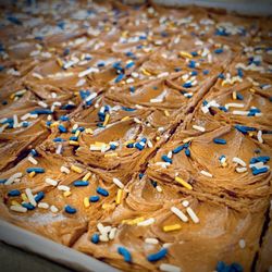 Midwest Mom’s Colorado Kitchen - Old Fashioned Fudge Brownies with Sprinkles