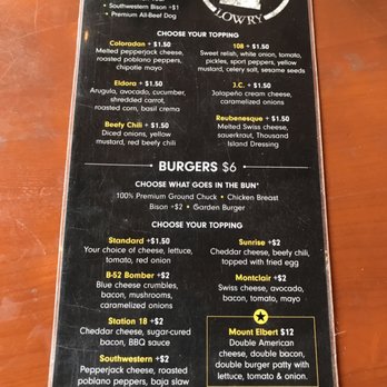 Lowry Beer Garden - Burgers Near Me - Denver, Colorado