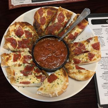 The Old Spaghetti Factory - Garlic roll with pepperoni - Italian Near Me - Fresno, California The Old Spaghetti Factory - Garlic roll with pepperoni - Italian Near Me - Fresno, California