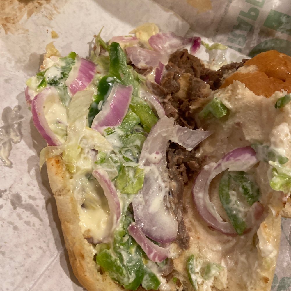 Subway - #1 The Philly with a crap ton of mayo - Fast Food Near Me - Parkersburg, West Virginia
