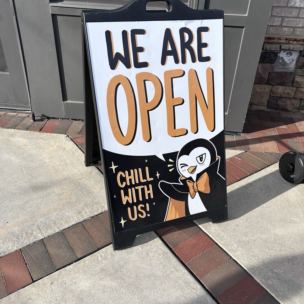 Vampire Penguin - Signage - Desserts Near Me - Cumming, Georgia Vampire Penguin - Signage - Desserts Near Me - Cumming, Georgia