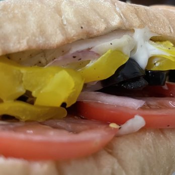 Subway - Grilled Chicken Sub with banana peppers and black olives. - Sandwiches Near Me - Columbus, Ohio Subway - Grilled Chicken Sub with banana peppers and black olives. - Sandwiches Near Me - Columbus, Ohio
