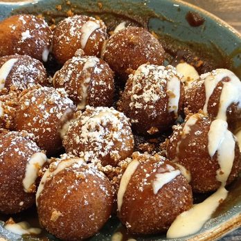 First Watch - Salted Caramel Holey Donuts. Pumpkin spice cake with salted caramel sauce and icing. - Breakfast & Brunch Near Me - Murfreesboro, Tennessee