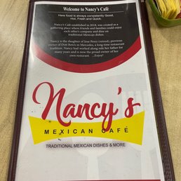 Menu and todays specials Menu and todays specials