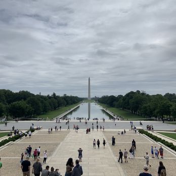 Lincoln Memorial - view from the top of the steps - Landmarks & Historical Buildings Near Me - Washington, DC, District of Columbia