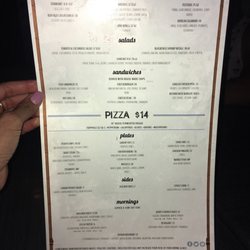 Tiki Bars - Menu