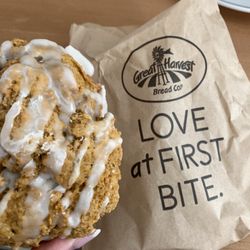 Great Harvest Bread - Maple scone