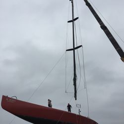 Infinity Yacht Services - Stepping Mast - IL Moro ITA 16, Infinity Yacht Services