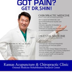 Kansas Acupuncture & Chiropractic Clinic - English version of the poster