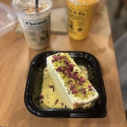 Kulfi Tres Leche, Dirty Cardamom Chai, & Mango Lassi Kulfi Tres Leche, Dirty Cardamom Chai, & Mango Lassi
