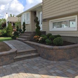 MASS Masonry and Stone - Paver driveway steps walkway Retaining wall