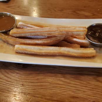 Bulla Gastrobar - Churros w/chocolate and caramel dipping sauces - Tapas Bars Near Me - Charlotte, North Carolina