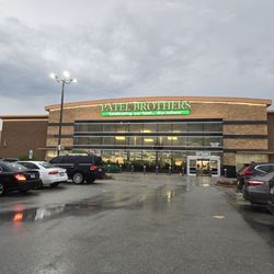 Patel Brothers - Outside of patel bros with parking