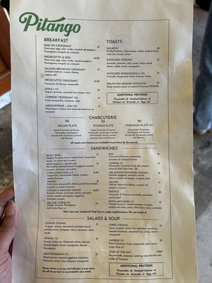 Menu photo 7 Pitango Bakery Cafe Baltimore, MD