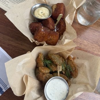 The Pearl - Gluten free tater tots and fried pickles - Seafood Near Me - Tampa, Florida The Pearl - Gluten free tater tots and fried pickles - Seafood Near Me - Tampa, Florida
