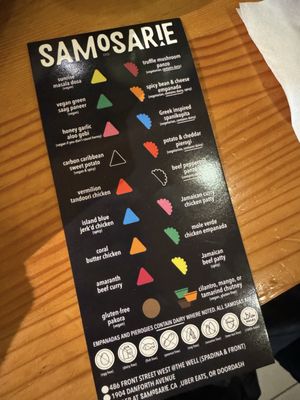 Menu photo 1 The Samosarie Toronto, ON