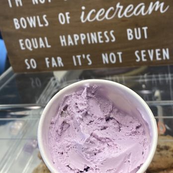 Milk & Sugar Creamery - Taro Mochi - Desserts Near Me - Tracy, California
