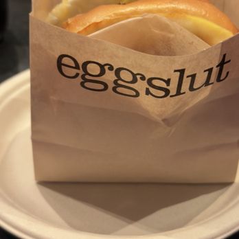 Eggslut - Cheeseburger with egg!!! - Breakfast & Brunch Near Me - Las Vegas, Nevada Eggslut - Cheeseburger with egg!!! - Breakfast & Brunch Near Me - Las Vegas, Nevada