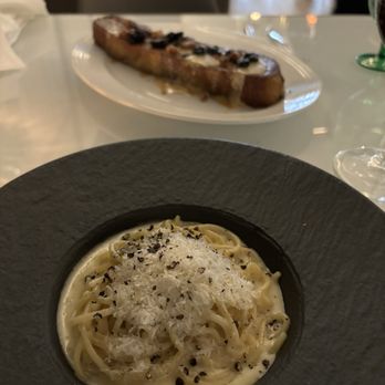 ZANA - cacio e pepe and focaccia french toast - Modern European Near Me - Birmingham, Michigan ZANA - cacio e pepe and focaccia french toast - Modern European Near Me - Birmingham, Michigan