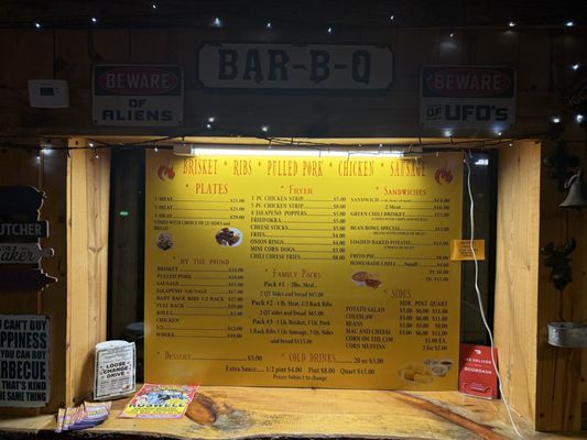 Menu photo 2 La Sierra BBQ Roswell, NM