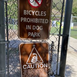 Laguna Beach Dog Park - Caution: Rattlesnakes! Ugh.