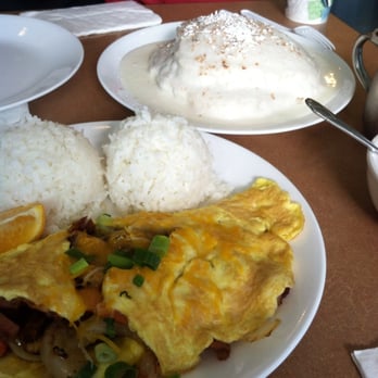 Poke Stop - The Works Omelette - Hawaiian Near Me - Mililani, Hawaii