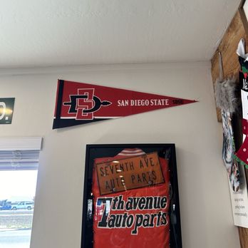 Jen's Seventh Ave Cafe - SDSU Aztecs!  Don't find my Alma Mater in AZ very often! - Breakfast & Brunch Near Me - Prescott Valley, Arizona