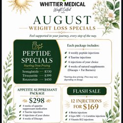 August specials