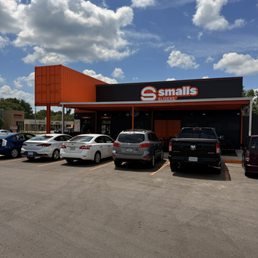 Exterior outside entrance of Smalls Sliders - Building - Blue Springs, Missouri Exterior outside entrance of Smalls Sliders - Building - Blue Springs, Missouri