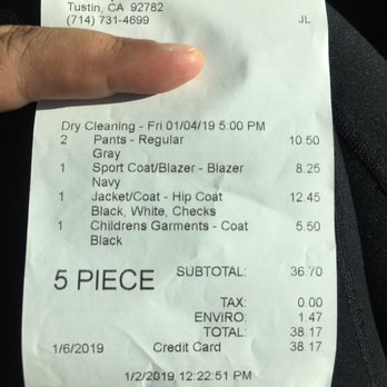 Chase Cleaners - Dry Cleaning Near Me - Tustin, California