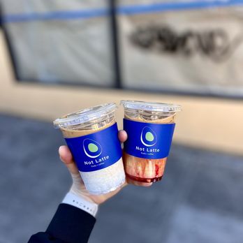 Not Latte - Coconut Latte, Strawberry Latte - Cafes Near Me - San Francisco, California Not Latte - Coconut Latte, Strawberry Latte - Cafes Near Me - San Francisco, California