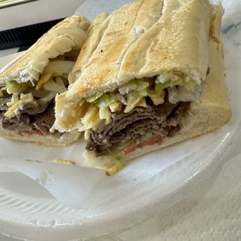 Kathy's Bakery & Cafe - Steak sandwich pan con bistec. - Cuban Near Me - Jacksonville, Florida Kathy's Bakery & Cafe - Steak sandwich pan con bistec. - Cuban Near Me - Jacksonville, Florida