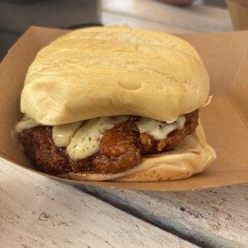 Seven Brothers - Teri chicken sandwich - Seafood Near Me - Kahuku, Hawaii Seven Brothers - Teri chicken sandwich - Seafood Near Me - Kahuku, Hawaii