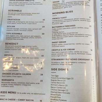 The Royale - Menu - Breakfast & Brunch Near Me - Pleasant Hill, California The Royale - Menu - Breakfast & Brunch Near Me - Pleasant Hill, California