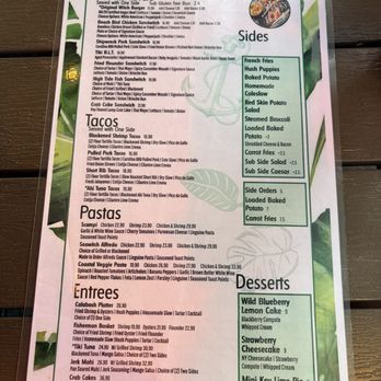 Seawitch - Dinner menu (back) - Venues & Event Spaces Near Me - Carolina Beach, North Carolina Seawitch - Dinner menu (back) - Venues & Event Spaces Near Me - Carolina Beach, North Carolina