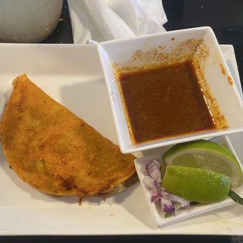 Monarca Mexican Restaurant - Kaisa Birria taco with consommé - Mexican Near Me - Cathedral City, California