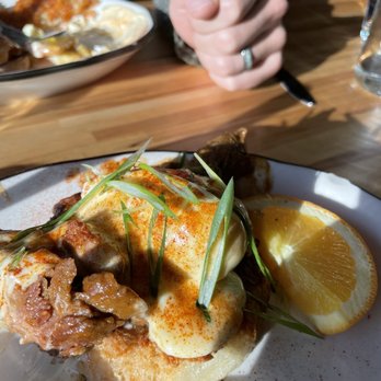 Hot Suppa - Pulled Pork Eggs Benedict - Breakfast & Brunch Near Me - Portland, Maine Hot Suppa - Pulled Pork Eggs Benedict - Breakfast & Brunch Near Me - Portland, Maine