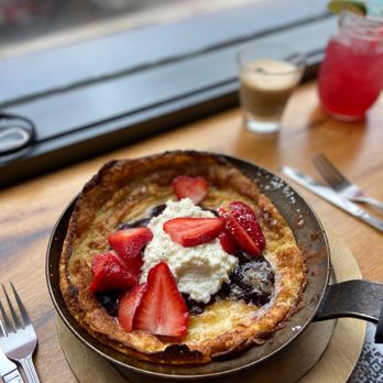 Milkweed - Dutch baby pancake - New American Near Me - Boston, Massachusetts Milkweed - Dutch baby pancake - New American Near Me - Boston, Massachusetts