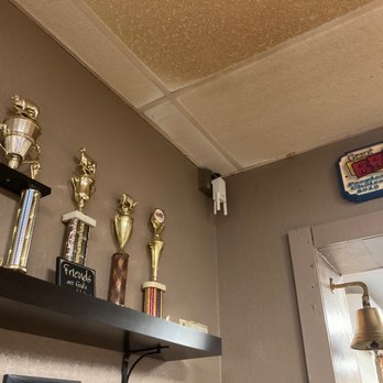 Uncle Kenny's BBQ - Just one corner of the restaurant with SOME of their trophies! - Barbeque Near Me - Clermont, Florida
