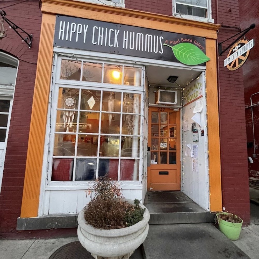 Hippy Chick Hummus - the front of the shop - Kombucha Near Me - Frederick, Maryland