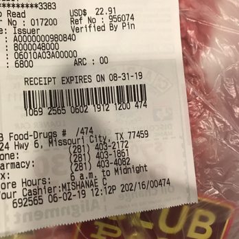 H-E-B - Hopefully cashiers employee number - Grocery Near Me - Missouri City, Texas