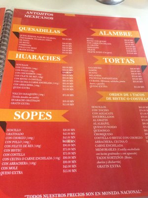 Menu photo 7 La Oaxaqueña México, D.F., DIF